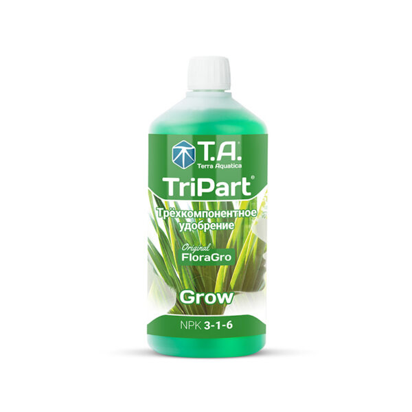 Terra Aquatica TriPart Grow 1 л Удобрение минеральное (FLORA GRO GHE)