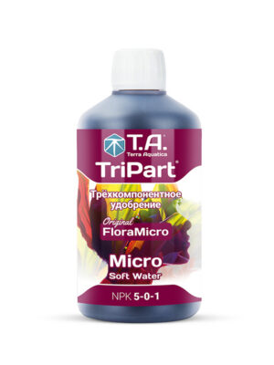 micro 0.5Lsw Terra Aquatica TriPart Micro SW 0,5 л Удобрение минеральное для мягкой воды (FLORA MICRO SW GHE)