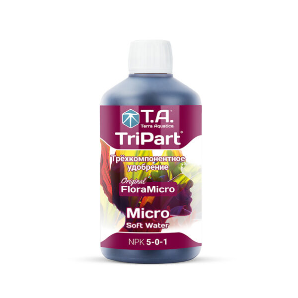 Terra Aquatica TriPart Micro SW 0,5 л Удобрение минеральное для мягкой воды (FLORA MICRO SW GHE)