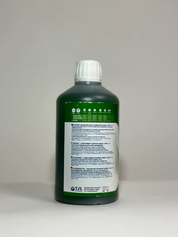 Terra Aquatica TriPart Grow 0,5 л Удобрение минеральное (FLORA GRO GHE)