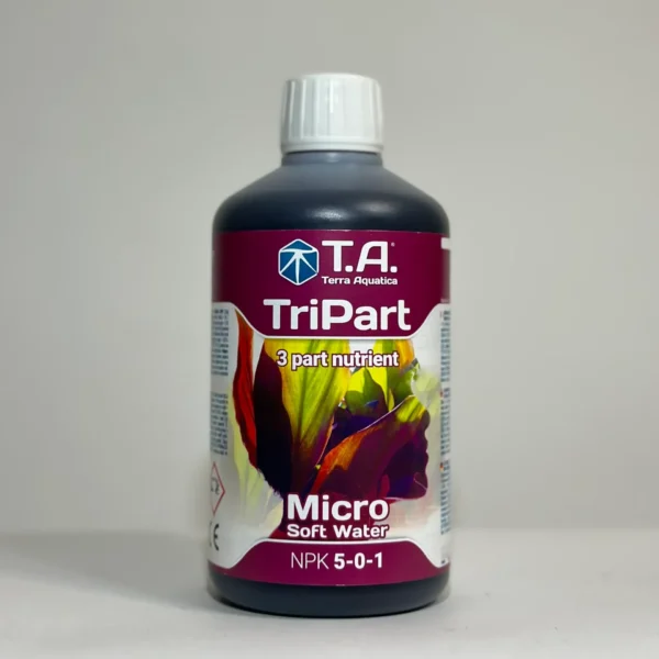 Tripart Micro Terra Aquatica TriPart Micro HW 0,5 л Удобрение минеральное для жёсткой воды (GHE FloraMicro HW)