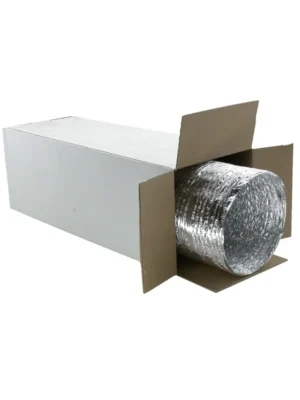 АЛЮМИНИЕВЫЙ ВЕНТИЛЯЦИОННЫЙ КАНАЛ GARDEN HIGHPRO PROFLEX-ALUDUCT 127 мм Воздуховод (5 м/уп)