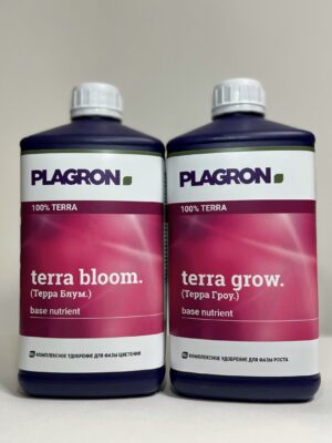 Plagron Terra 2x1L Комплект удобрений для земли