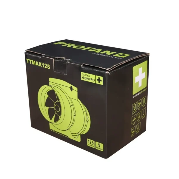 HIGHPRO EXTRACTOR TT FAN 125 1 GARDEN HIGHPRO EXTRACTOR TT FAN 125 Встраиваемый вентилятор