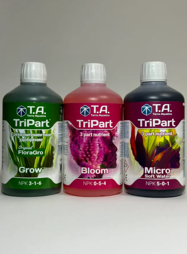 Terra Aquatica TriPart Set HW 0,5 л Набор удобрений минеральных для жёсткой воды